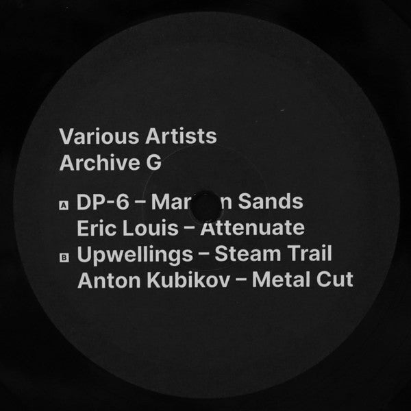 Archive G (VINYL) | Mint (M) Mint (M)