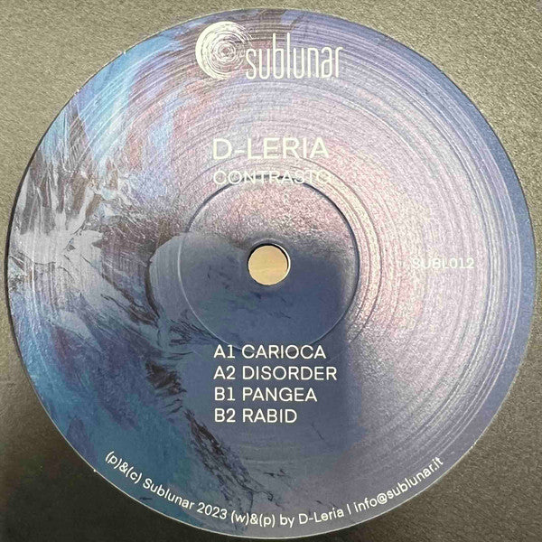 Contrasto (VINYL) | Mint (M)