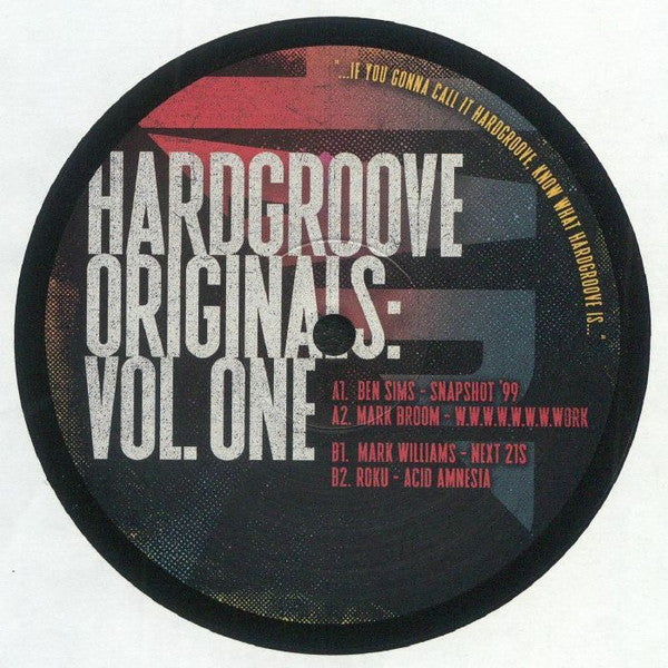 Hardgroove Originals Vol. One (VINYL) | Mint (M) Generic