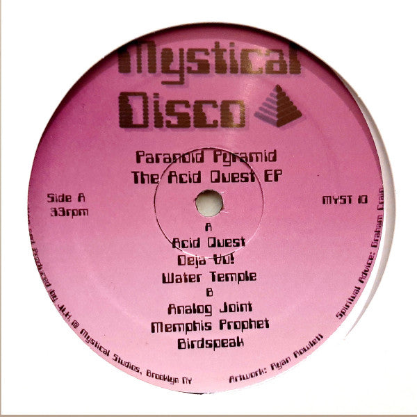 The Acid Quest EP (VINYL) | Mint (M) Generic