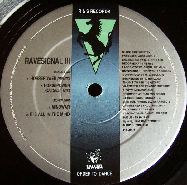 Ravesignal - Horsepower Exclusive Remix | Excellent (EX) Excellent (EX)