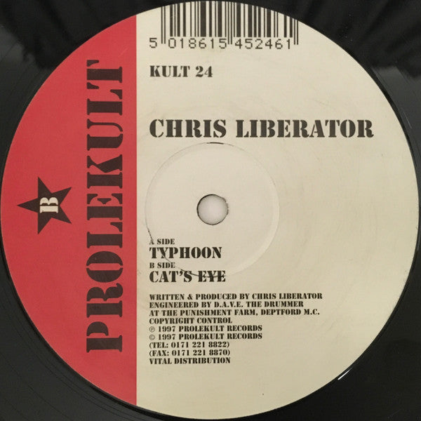 Chris Liberator - Typhoon (VINYL) | Excellent (EX) Excellent (EX)