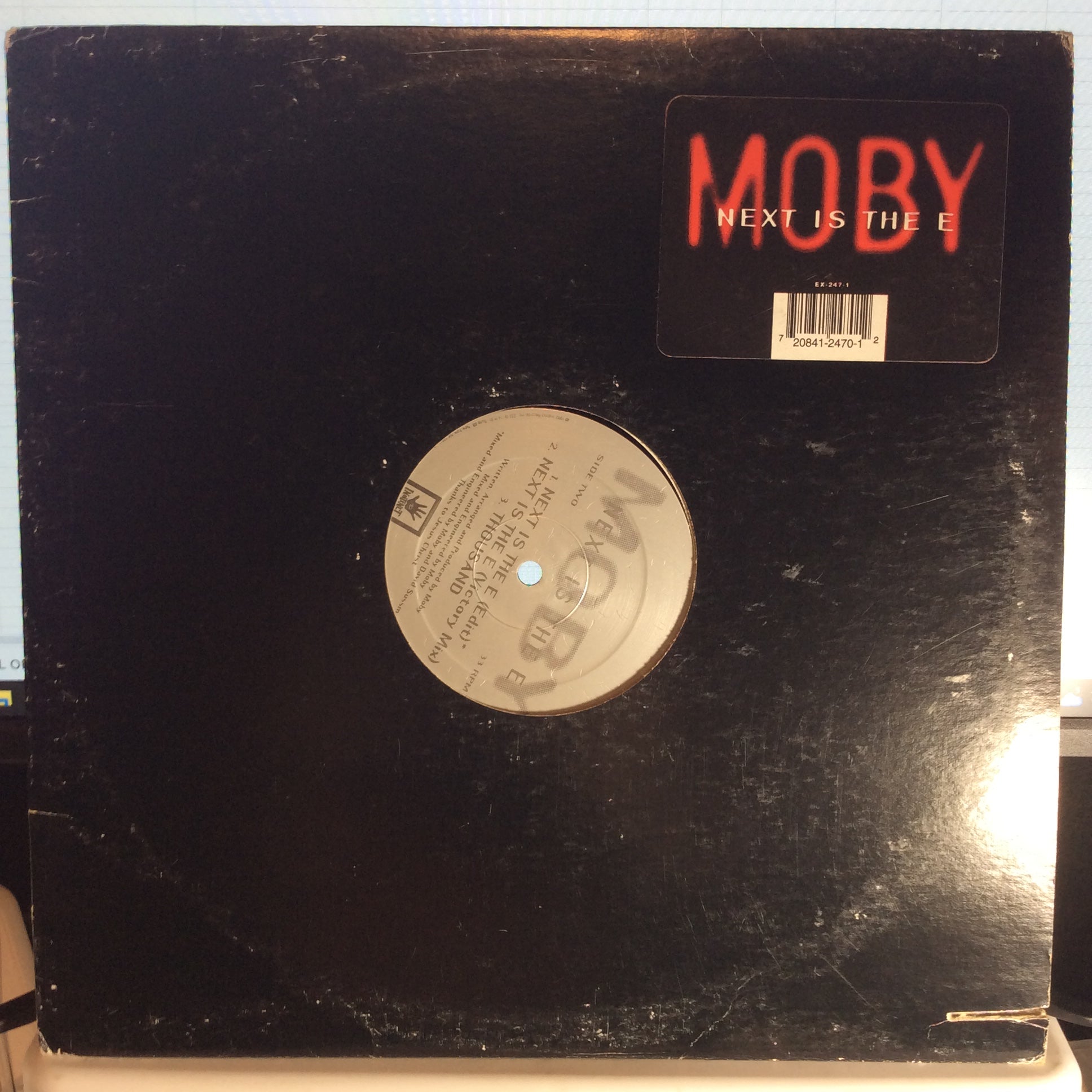 Moby - Next Is The E (VINYL) | Excellent (EX) Very Good (VG)