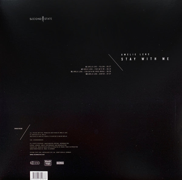 Amelie Lens - Stay With Me | Near Mint (NM) Mint (M)