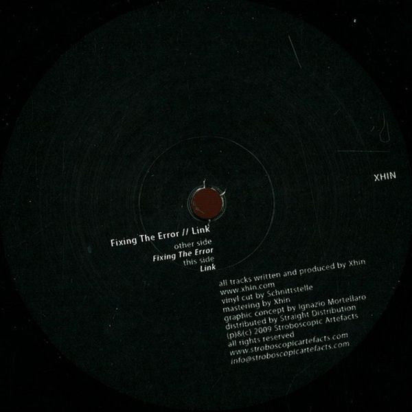 Xhin - Fixing The Error / Link | Near Mint (NM) Generic