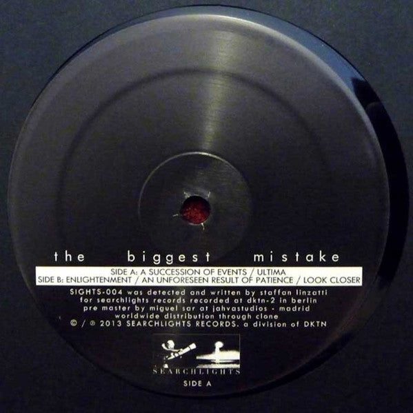 The Biggest Mistake (VINYL) | Near Mint (NM) Generic