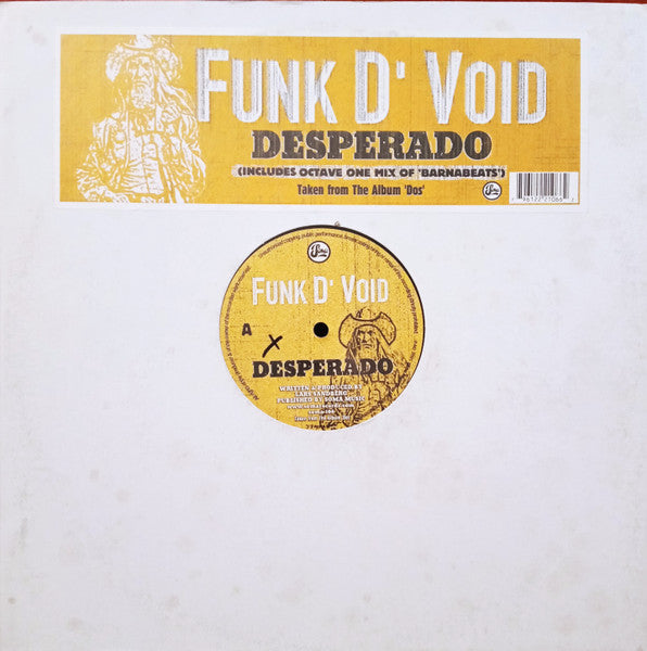 Funk D'Void - Desperado (VINYL) | Very Good Plus (VG+) Generic