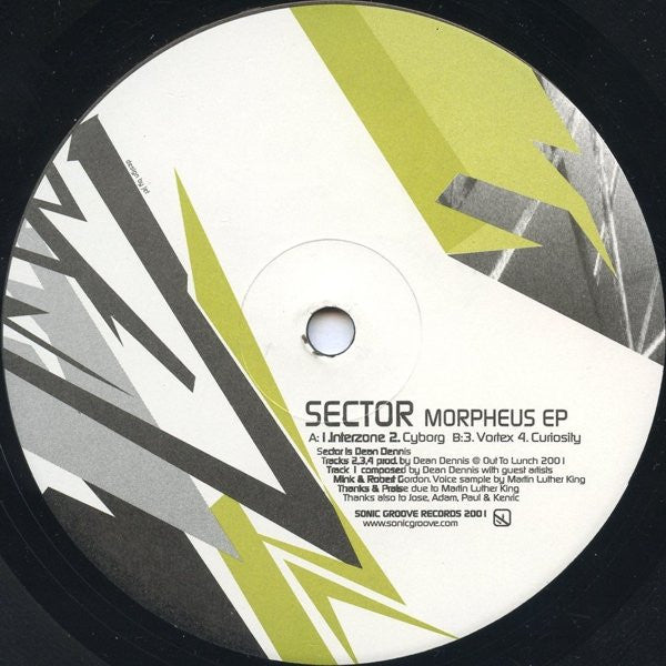 Sector - Morpheus EP | Very Good (VG) Very Good Plus (VG+)