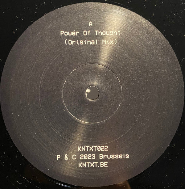 Charlotte De Witte - Power Of Thought EP | Mint (M) Mint (M)