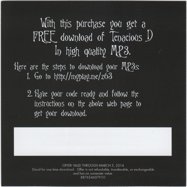 Tenacious D - Tenacious D | Mint (M) Mint (M)