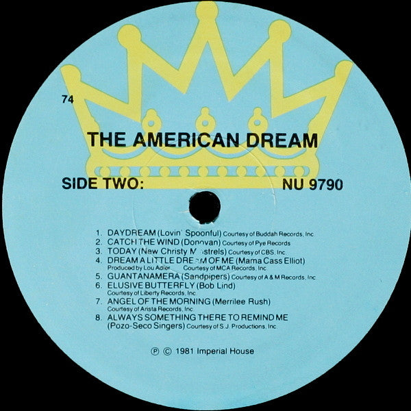 Various - The American Dream - Great Folk Songs And Ballads | Near Mint (NM) Very Good Plus (VG+)