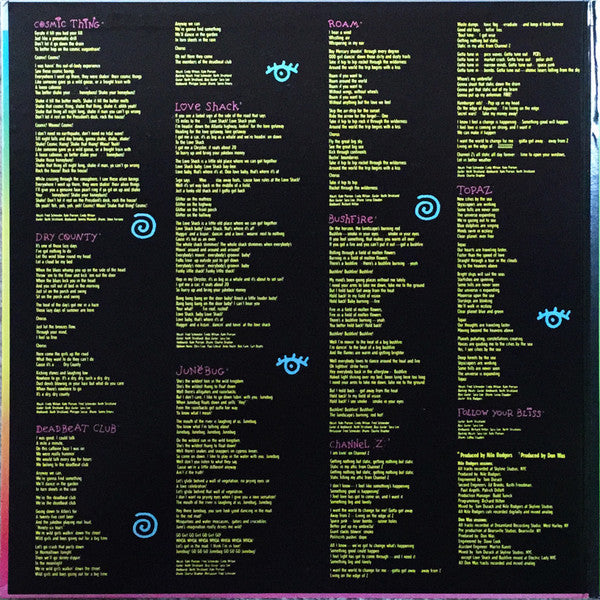 Cosmic Thing (MFSL VINYL) | Mint (M) Mint (M)