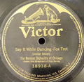Say It While Dancing / I'm Just Wild About Harry | Very Good Plus (VG+) Generic