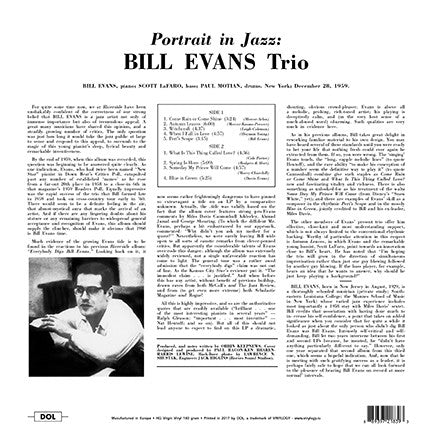 Portrait In Jazz (VINYL) | Mint (M) Mint (M)