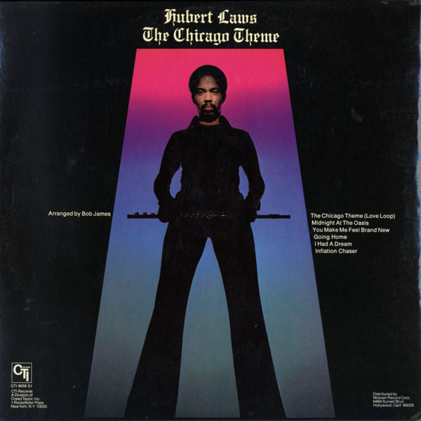Hubert Laws - The Chicago Theme | Very Good Plus (VG+) Near Mint (NM)