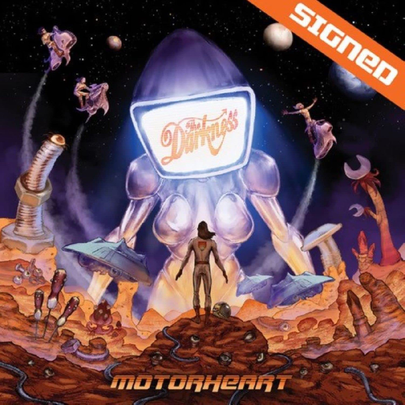 Motorheart (Clear VINYL) | Mint (M) Mint (M)
