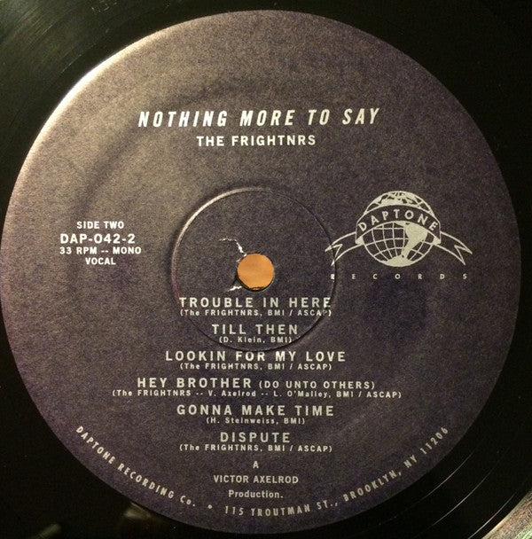 The Frightnrs - Nothing More To Say | Mint (M) Mint (M)