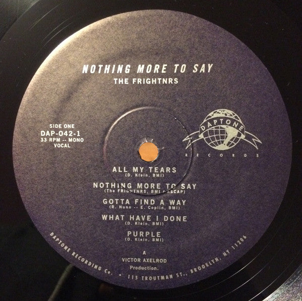 The Frightnrs - Nothing More To Say | Mint (M) Mint (M)