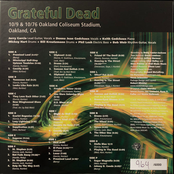 Dick's Picks 33: 10/9 & 10/76 Oakland Coliseum Stadium, Oakland, CA | Mint (M) Mint (M)