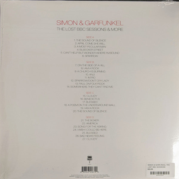 Simon & Garfunkel - The Lost BBC Sessions & More (2LP) | Mint (M) Mint (M)