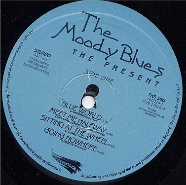The Moody Blues - The Present | Very Good (VG) Very Good Plus (VG+)
