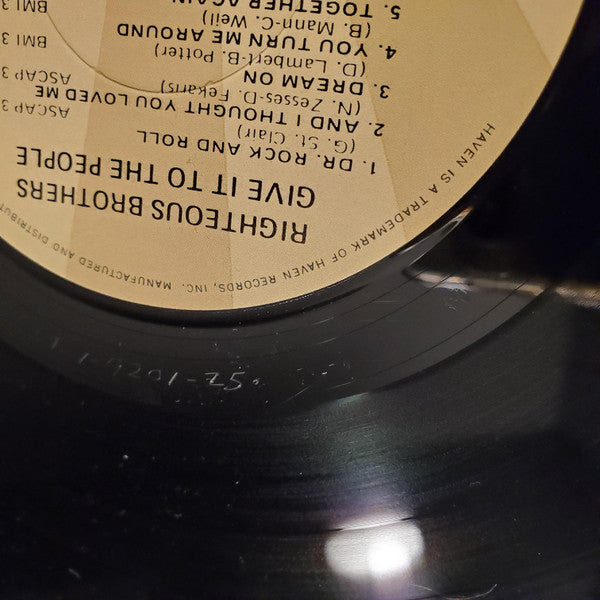 The Righteous Brothers - Give It To The People | Near Mint (NM) Near Mint (NM)