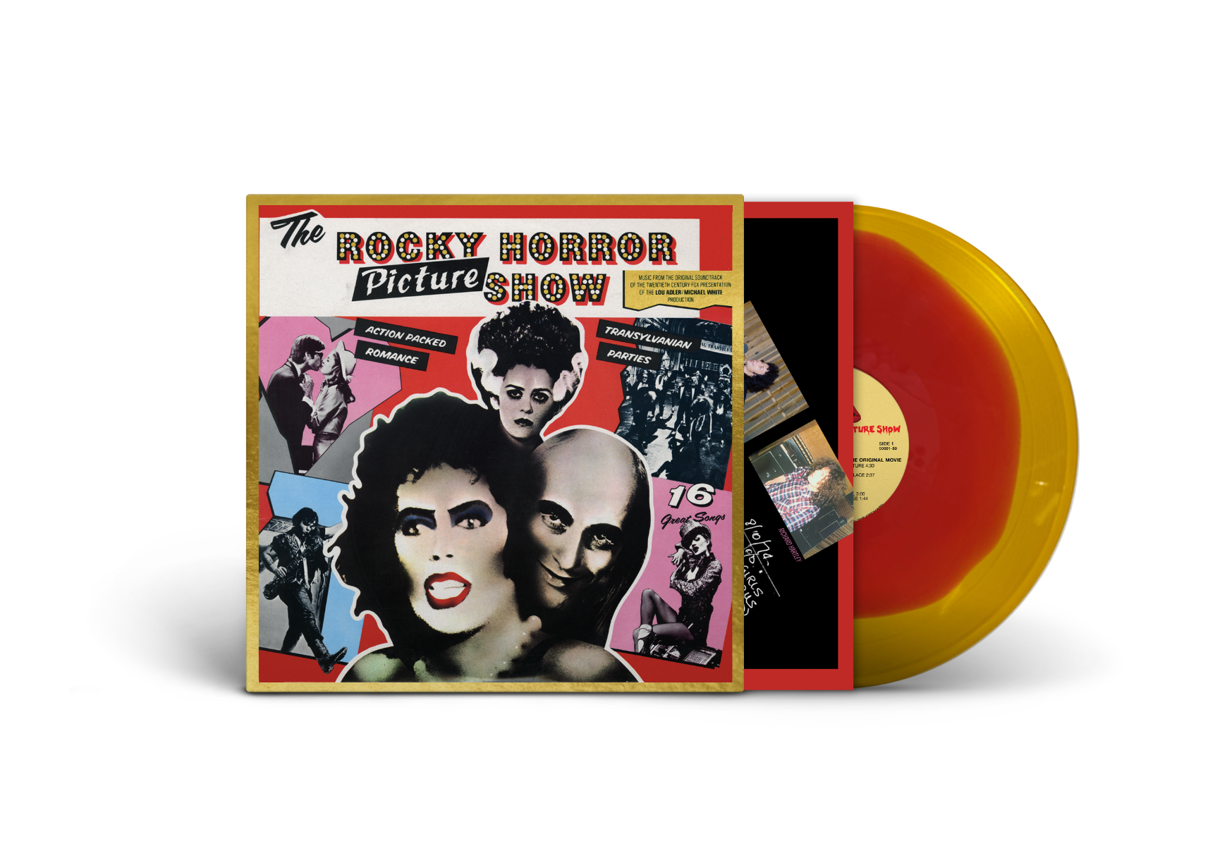 The Rocky Horror Picture Show 50Th Anniversary (RED/GOLD VINYL) | Mint (M) Mint (M)