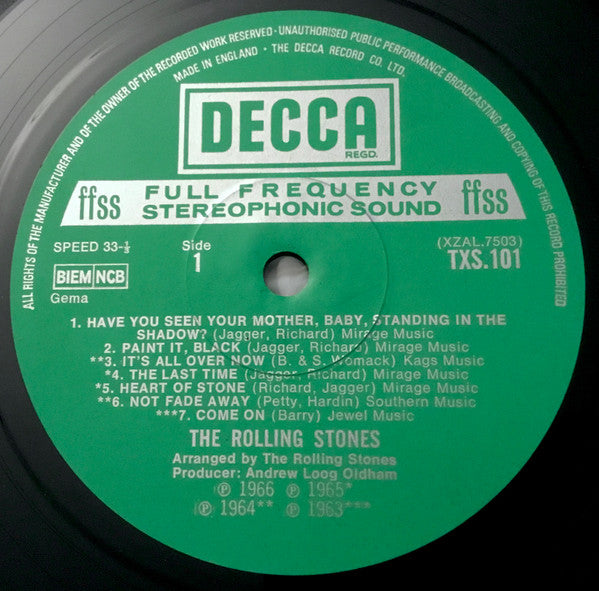 The Rolling Stones - Big Hits [High Tide And Green Grass] | Near Mint (NM) Near Mint (NM)
