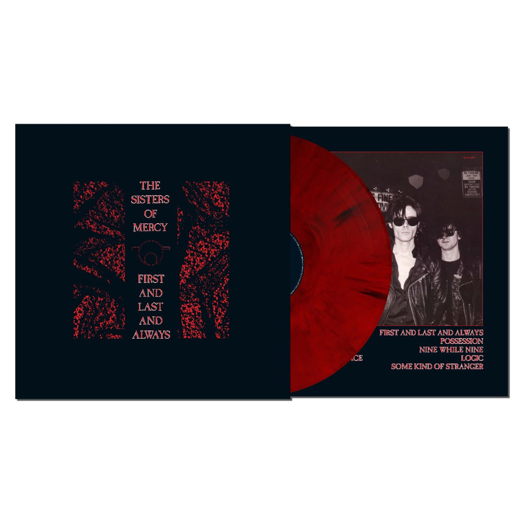 The Sisters Of Mercy - First And Last Always (Brick & Mortar Exclusive Black & Red Marble VINYL) | Mint (M) Mint (M)
