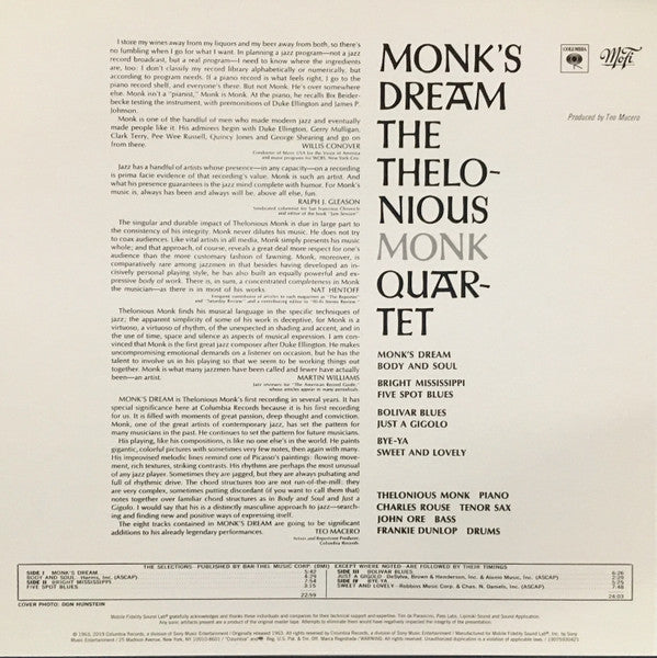 Monk's Dream | Mint (M) Mint (M)