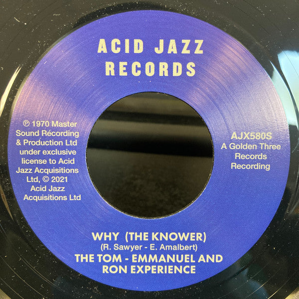 Why (The Knower) / When You Lose Your Groove | Mint (M) Generic