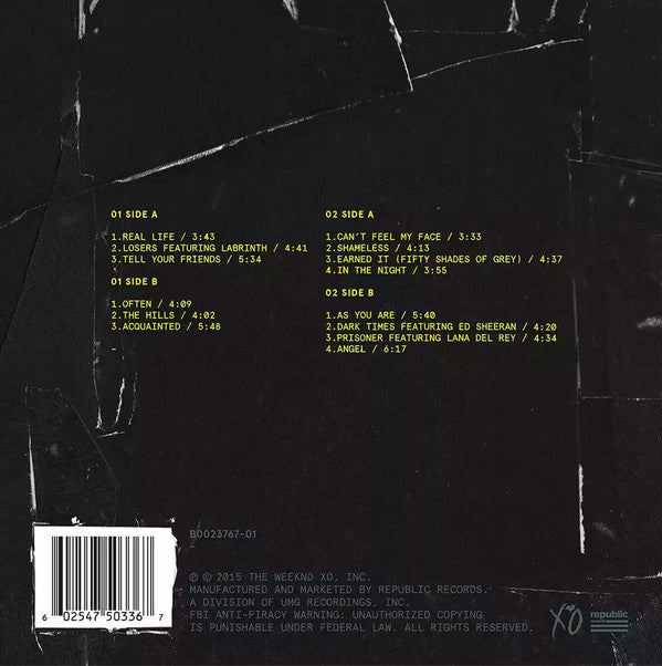 The Weeknd - Beauty Behind The Madness (2xVINYL) | Mint (M) Mint (M)
