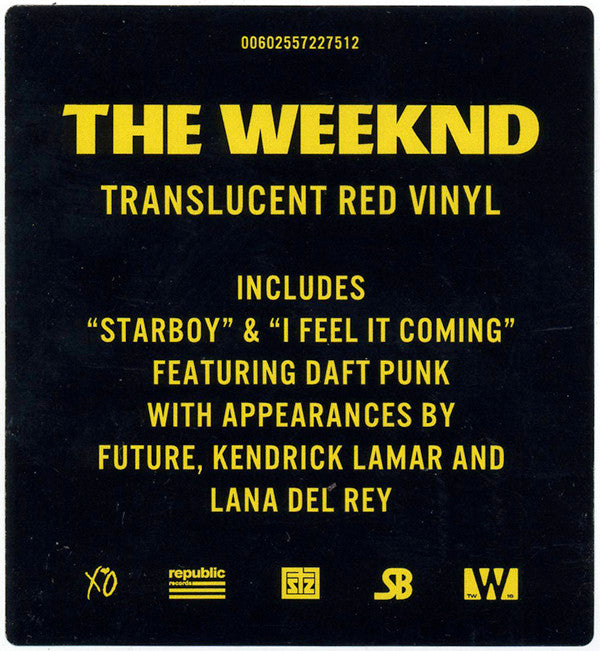The Weeknd - Starboy (2x Red Translucent Vinyl) | Mint (M) Mint (M)