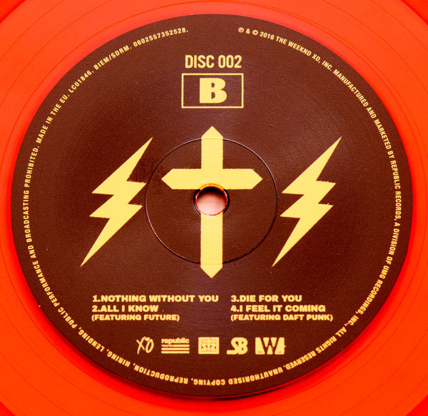 The Weeknd - Starboy (2x Red Translucent Vinyl) | Mint (M) Mint (M)