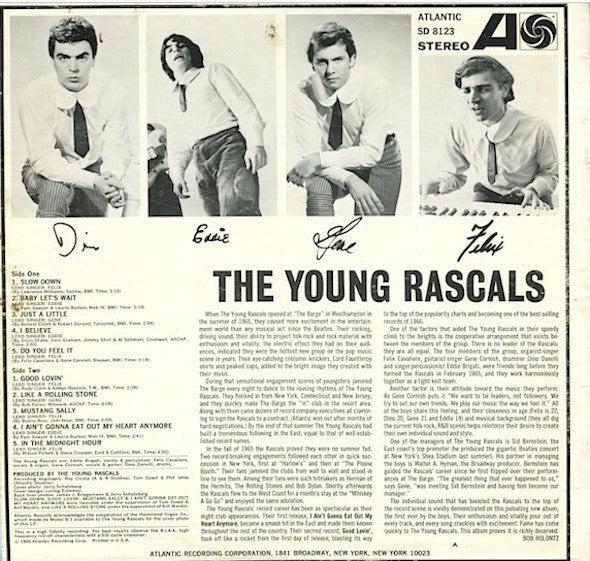 The Young Rascals - The Young Rascals | Very Good Plus (VG+) Very Good Plus (VG+)