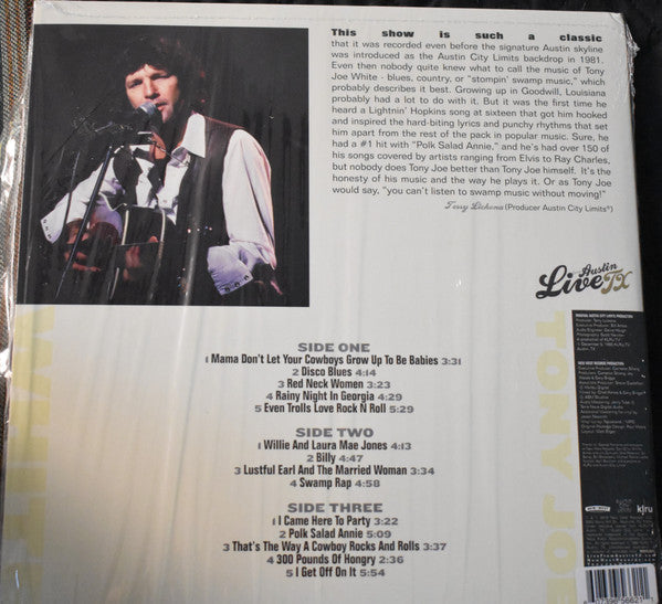 Tony Joe White - Live From Austin, TX | Mint (M) Mint (M)