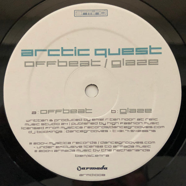 Arctic Quest - Offbeat / Glaze | Near Mint (NM) Excellent (EX)