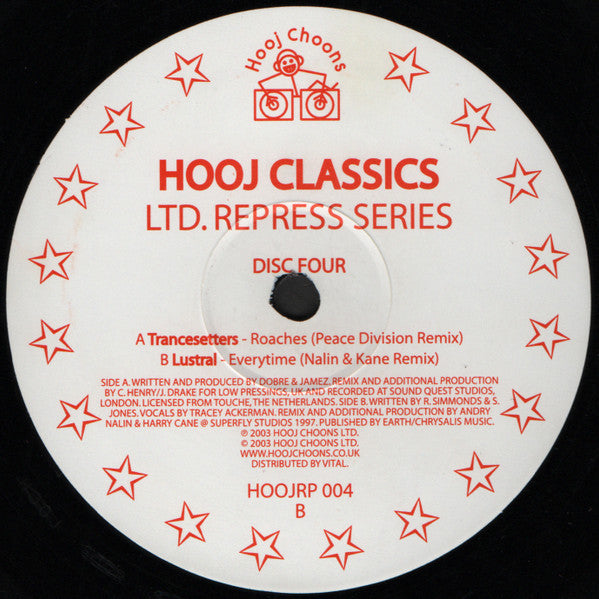 Various - Hooj Classics Ltd. Repress Series Disc Four | Very Good Plus (VG+) Very Good (VG)