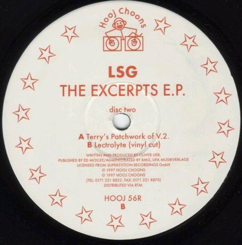 L.S.G. - The Excerpts E.P. | Very Good (VG) Generic