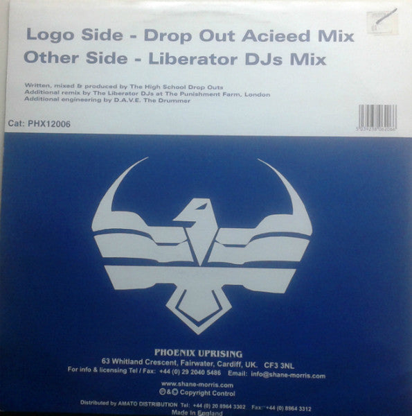 High School Drop-Outs - Acid Over & Over Again | Very Good (VG) Very Good Plus (VG+)