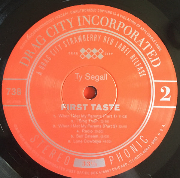 Ty Segall - First Taste | Mint (M) Mint (M)