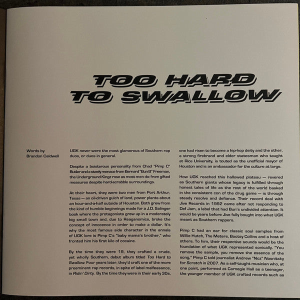 Too Hard to Swallow (2xCOLOR VINYL / VMP) | Mint (M) Mint (M)