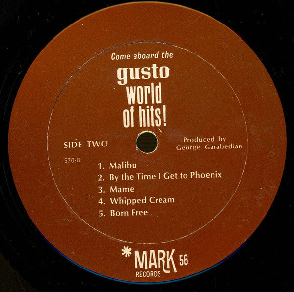 Come Aboard The Gusto World Of Hits! | Mint (M) Mint (M)