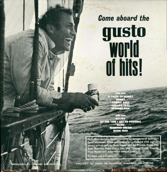 Come Aboard The Gusto World Of Hits! | Mint (M) Mint (M)