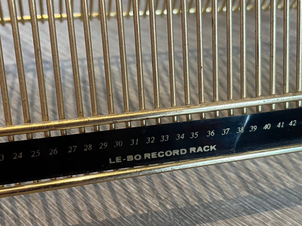 VINYL - LE-BO RECORD RACK FOR 7" VINYL (60-SLOTS) | Excellent (EX) Excellent (EX)