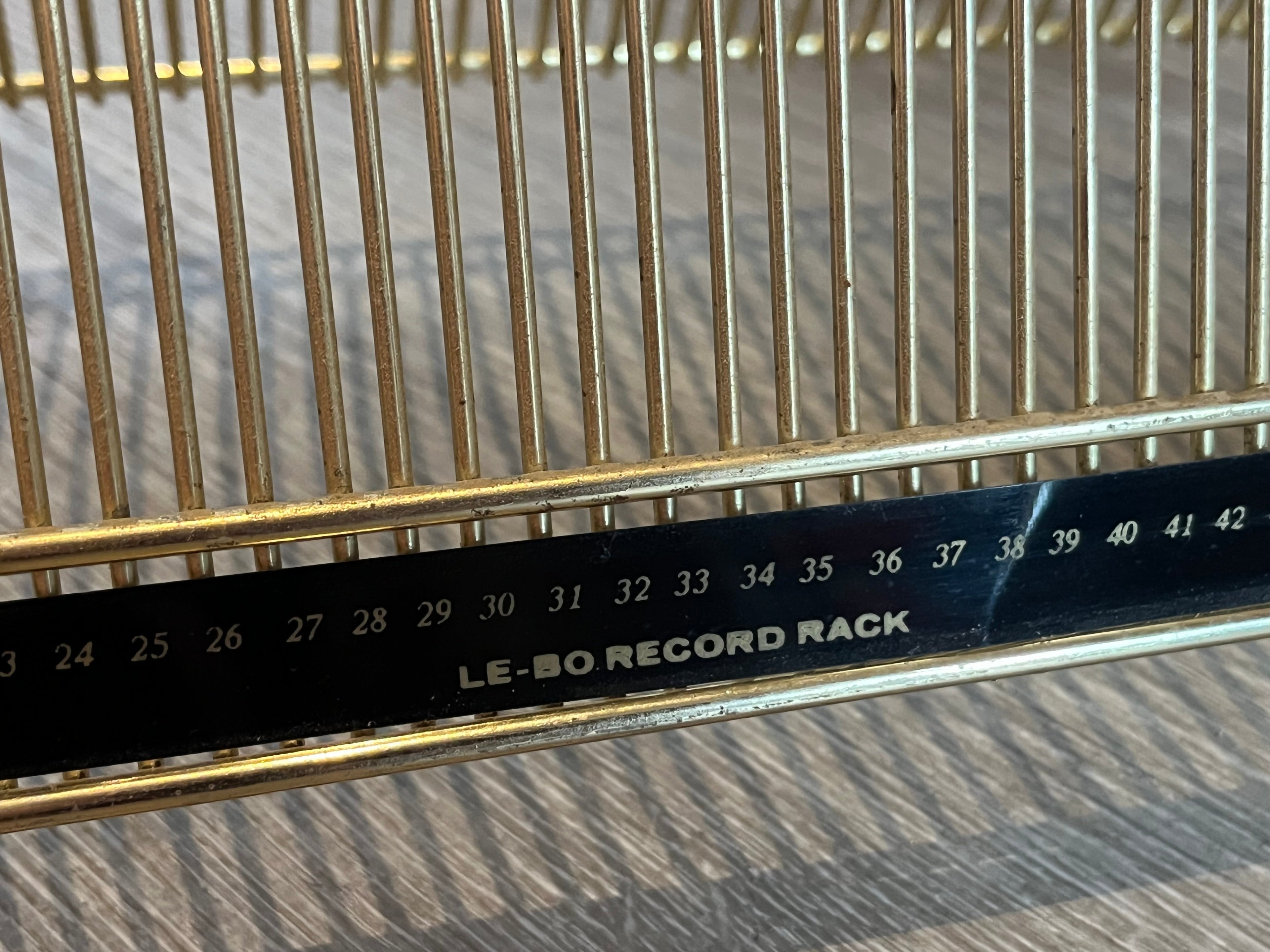 VINYL - LE-BO RECORD RACK FOR 7" VINYL (60-SLOTS) | Excellent (EX) Excellent (EX)