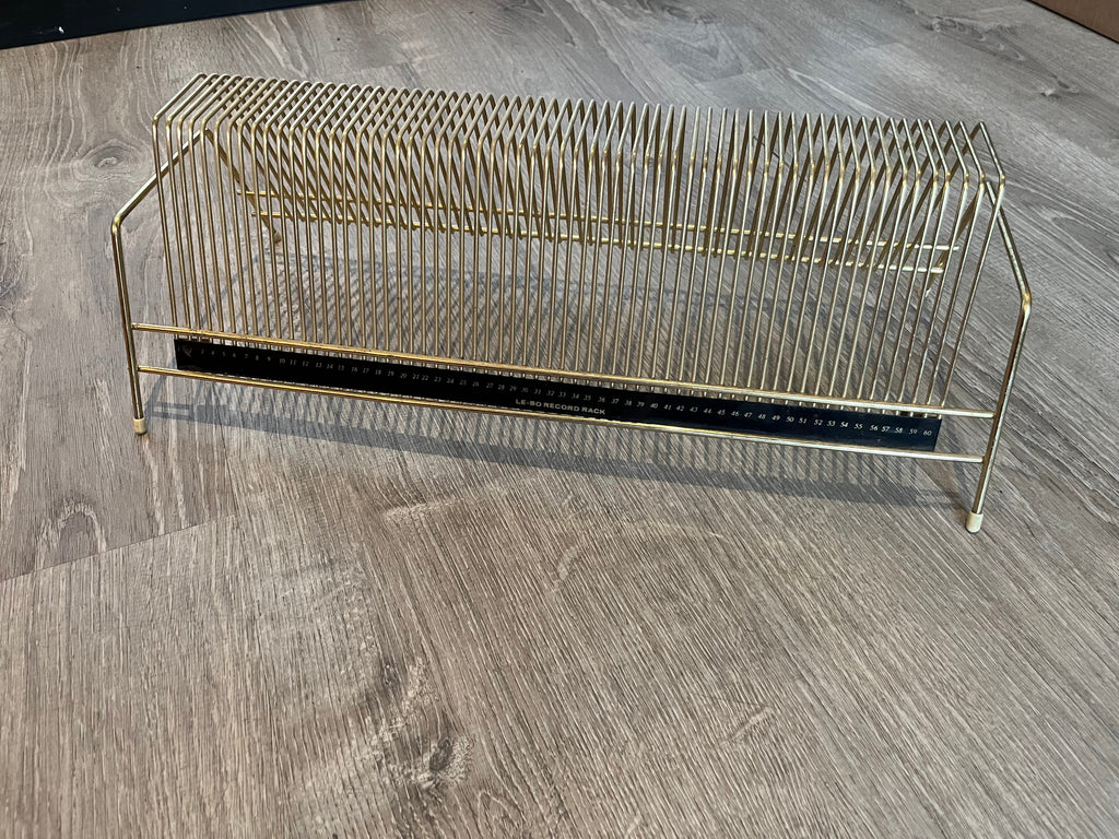 VINYL - LE-BO RECORD RACK FOR 7" VINYL (60-SLOTS) | Excellent (EX) Excellent (EX)