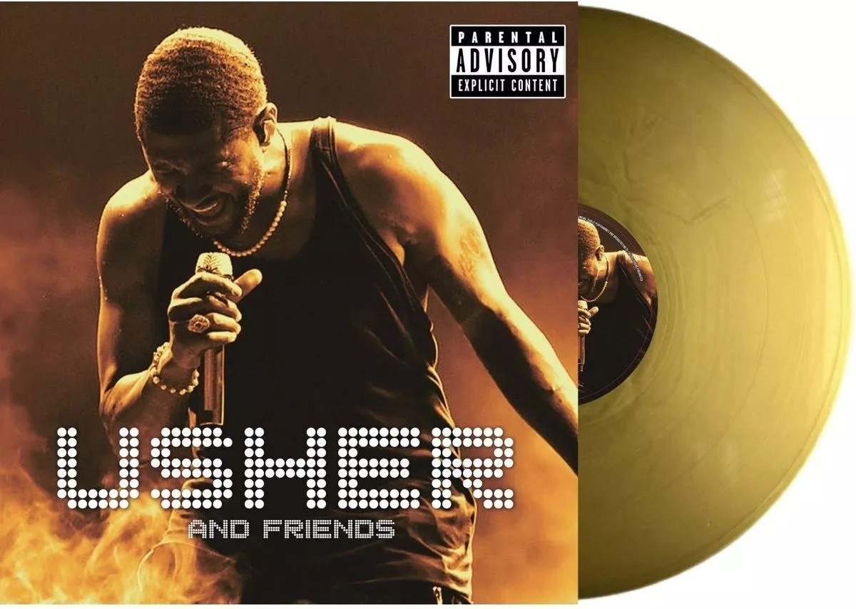 Usher And Friends(LTD Gold Colored Vinyl Import) | Mint (M) Mint (M)