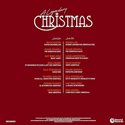A Legendary Christmas, Volume One: The Red Collection (180g Import) | Mint (M) Mint (M)