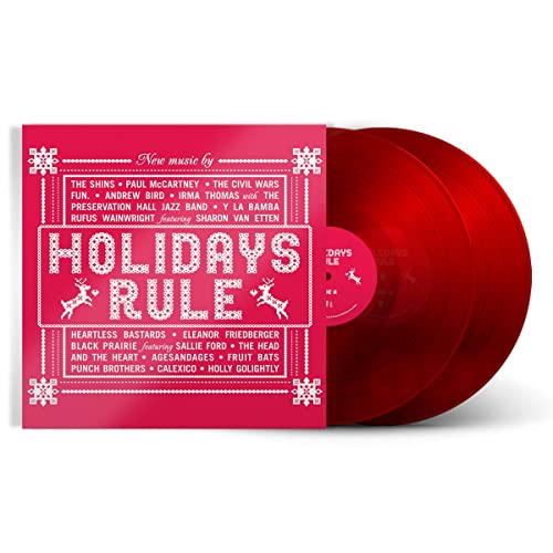 Holidays Rule (Clear Vinyl, Red, Gatefold LP Jacket) (2 Lp's) |